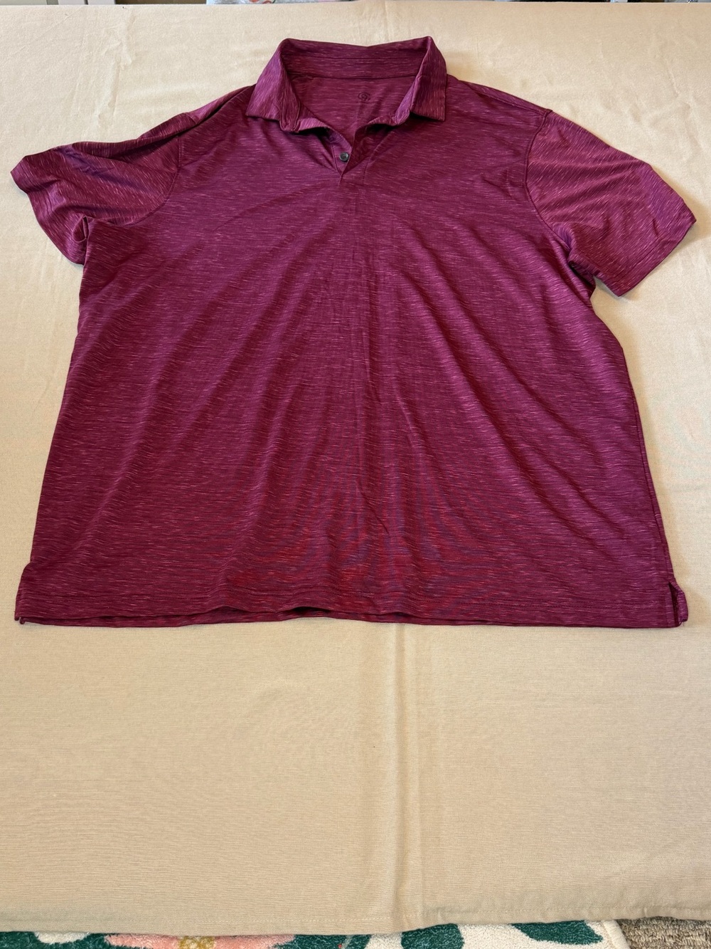 C9 by Champion Men's Maroon Heather Polo Shirt